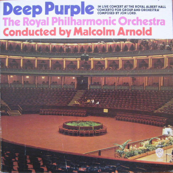 Deep Purple, Royal Philharmonic Orchestra Conducted By Malcolm Arnold : Concerto For Group And Orchestra (LP, Album, RE, Gat)