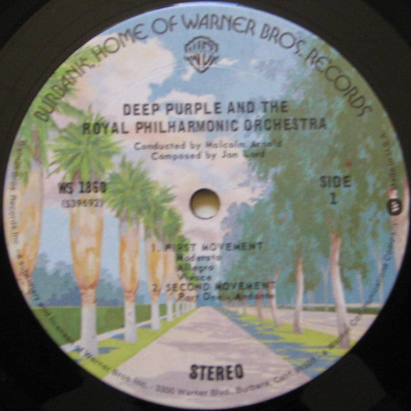Deep Purple, Royal Philharmonic Orchestra Conducted By Malcolm Arnold : Concerto For Group And Orchestra (LP, Album, RE, Gat)