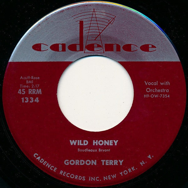 Gordon Terry : Run Little Joey (7", Single)