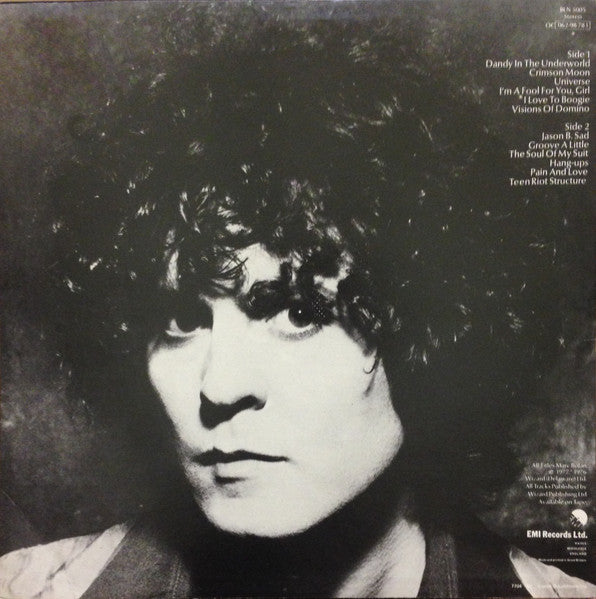 T. Rex : Dandy In The Underworld (LP, Album)