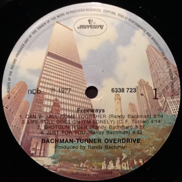 Bachman-Turner Overdrive : Freeways (LP, Album)