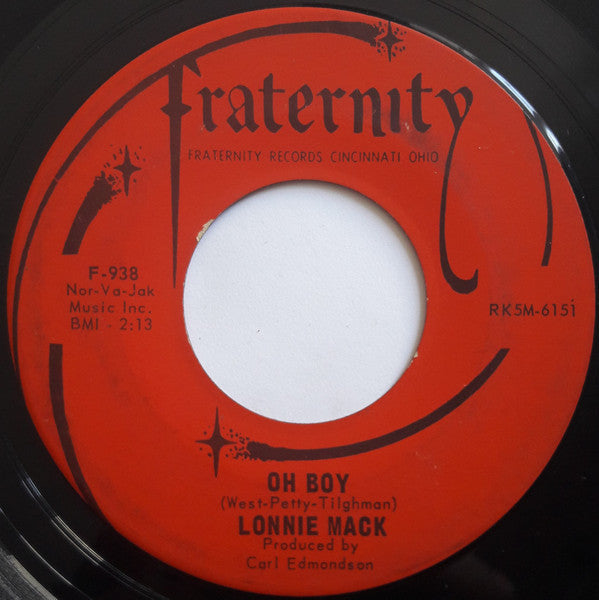 Lonnie Mack : Don't Make My Baby Blue / Oh Boy (7", Single)