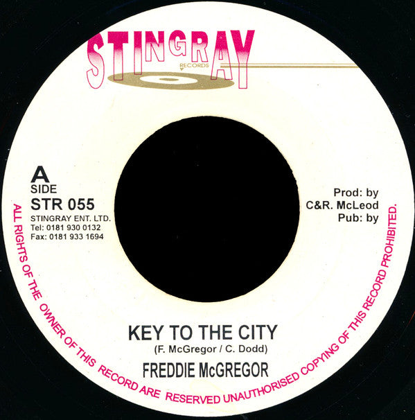 Freddie McGregor : Key To The City (7")