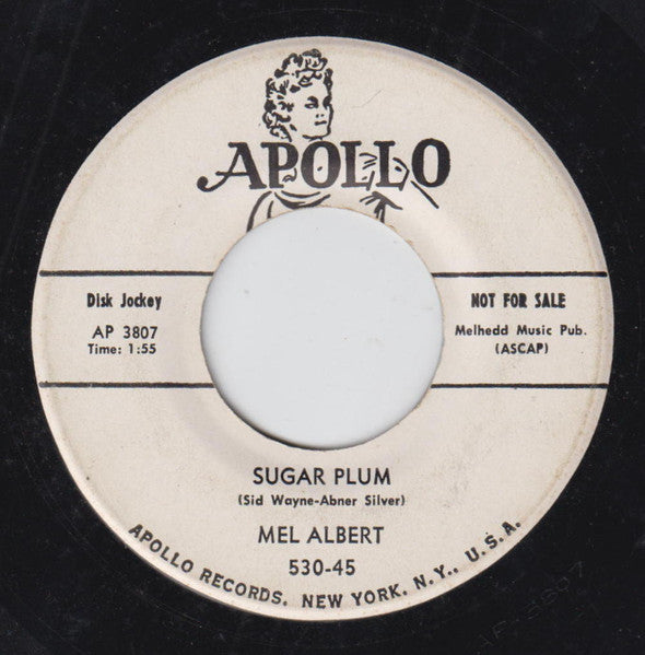Mel Albert : Never Let Me Go (7", Single, Promo, Dis)