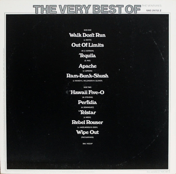 The Ventures : The Very Best Of The Ventures (LP, Comp)