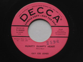 Kay Cee Jones : Humpty Dumpty Heart (7", Promo)