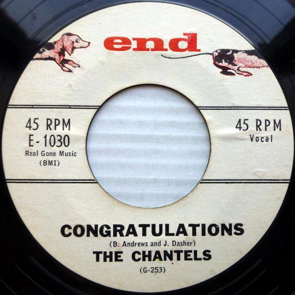 The Chantels : If You Try / Congratulations (7", Single, Styrene)