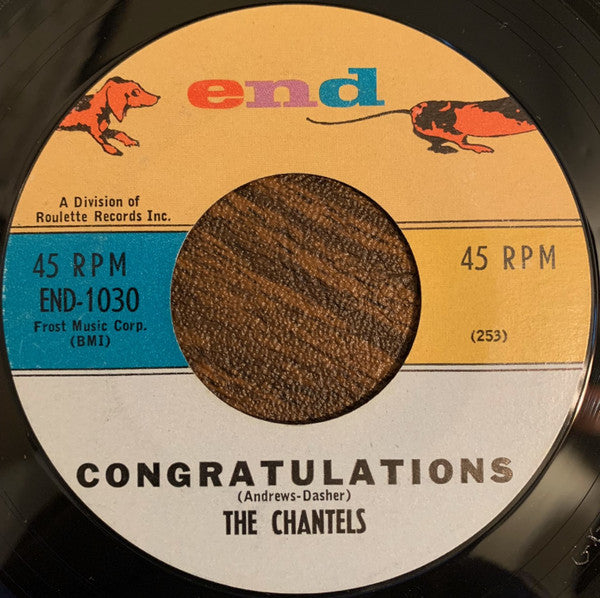 The Chantels : If You Try / Congratulations (7", Single, Styrene)