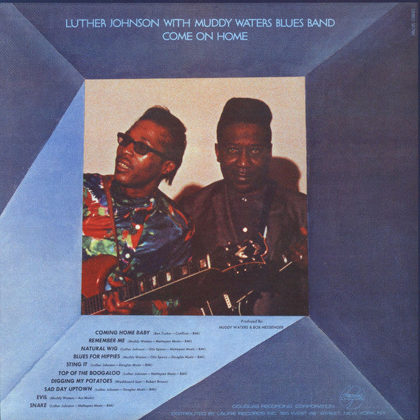 Luther Johnson With Muddy Waters Blues Band : Come On Home (LP, Album, RE)