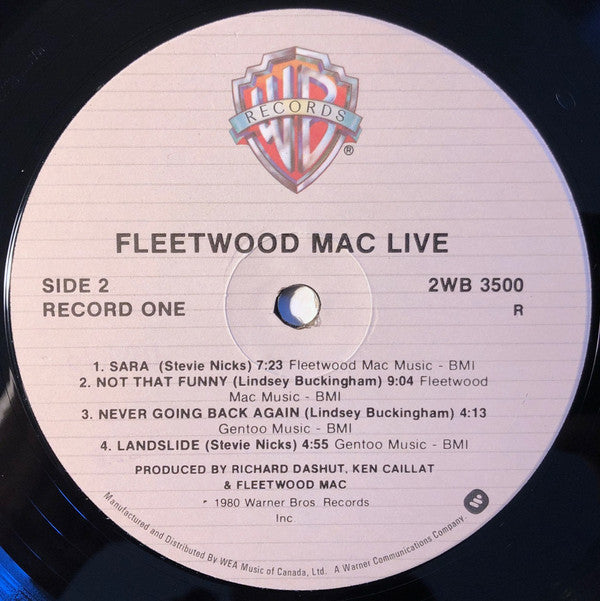 Fleetwood Mac : Fleetwood Mac Live (2xLP, Album, Gat)