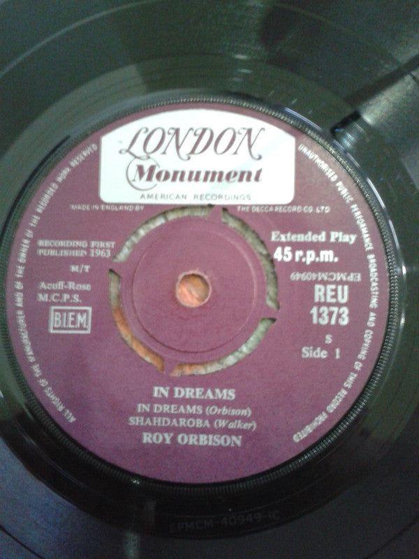 Roy Orbison : In Dreams (7", EP, Mono)