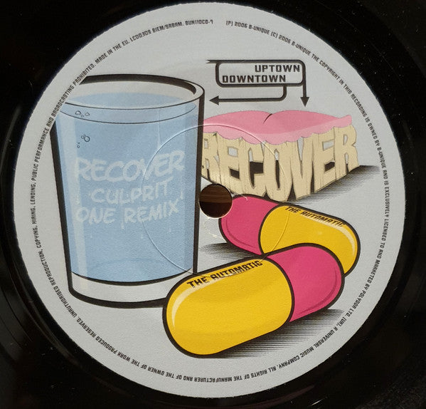 The Automatic : Recover (7", Single, Ltd, Num)