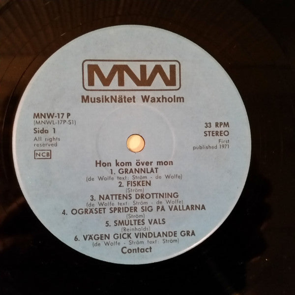 Contact (8) : Hon Kom Över Mon (LP, Album, RE)