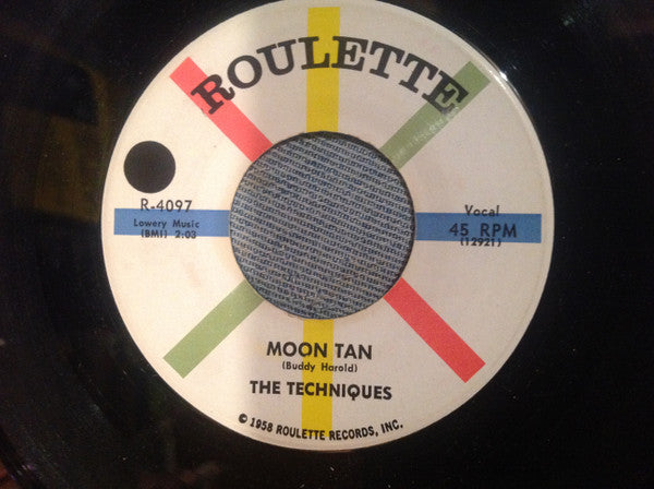 The Techniques (2) : Moon Tan / The Wisest Man You Know (7")