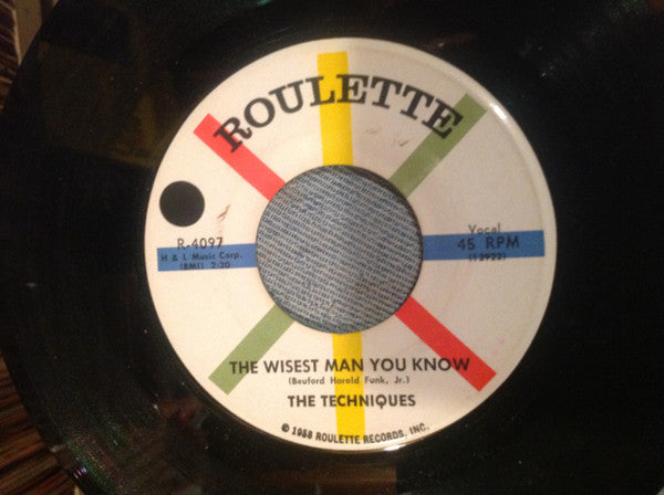 The Techniques (2) : Moon Tan / The Wisest Man You Know (7")