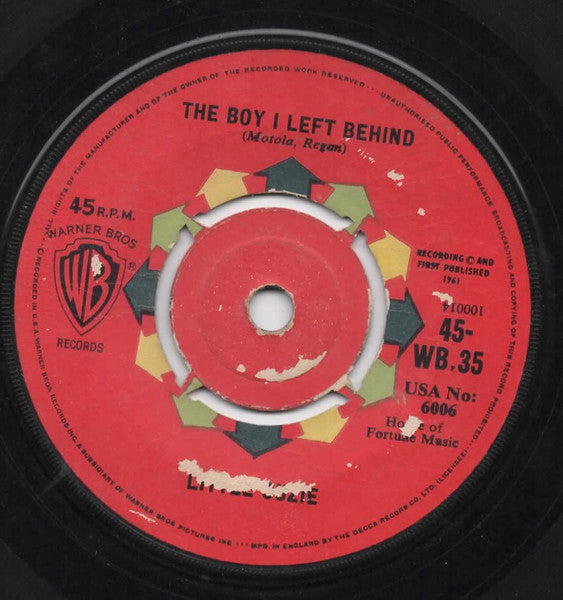 Little Suzie : Young Love / The Boy I Left Behind (7", Single)
