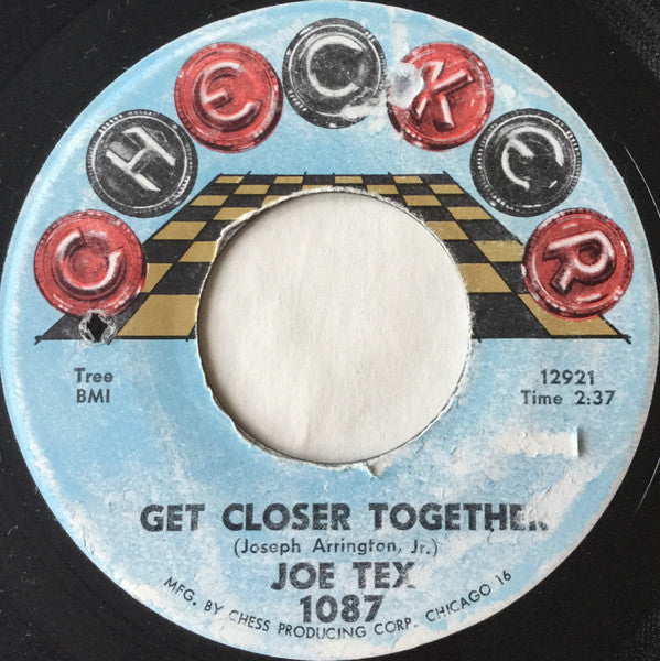 Joe Tex : Sit Yourself Down (7", Mono)