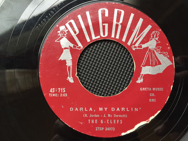 The G-Clefs : Ka-Ding Dong / Darla, My Darlin' (7", Single, Styrene)