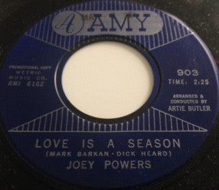 Joey Powers : You Comb Her Hair / Love Is A Season (7", Single, Promo)