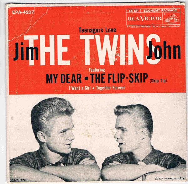 The Twins Jim And John : My Dear (7", EP)