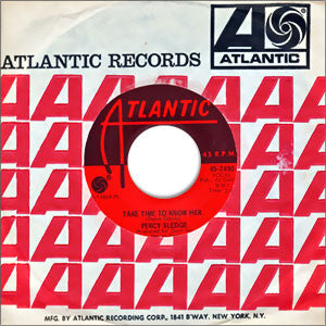 Percy Sledge : Take Time To Know Her / It's All Wrong But It's Alright (7", Single, Pla)