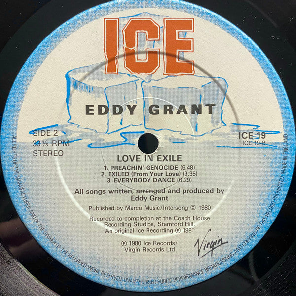Eddy Grant : Love In Exile (LP, Album)