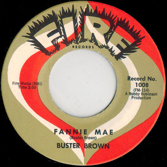 Buster Brown : Fannie Mae / Lost In A Dream (7", Single)