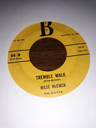 Wilee Lee McEwen : Caress Me Now My Love (7", Single)