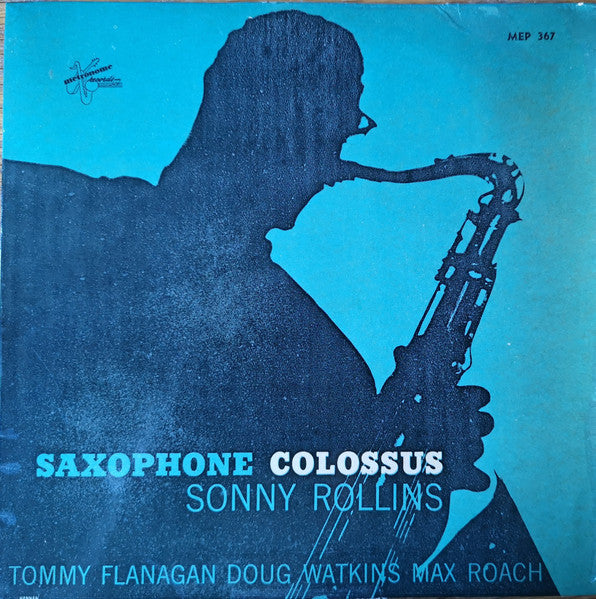 Sonny Rollins : Saxophone Colossus (7", EP)