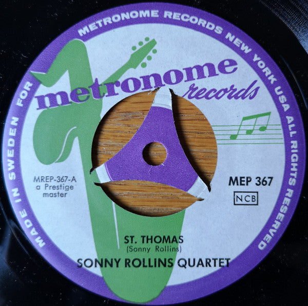 Sonny Rollins : Saxophone Colossus (7", EP)