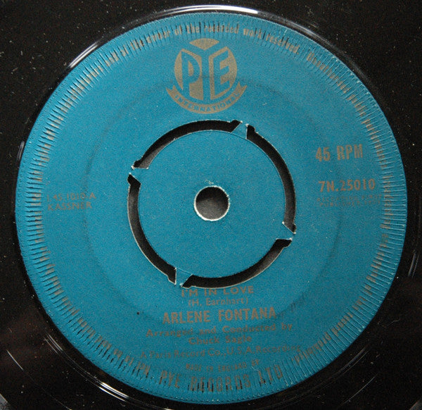 Arlene Fontana : I'm In Love (7")
