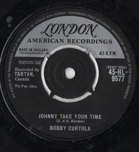 Bobby Curtola : Fortune Teller  (7", Single)