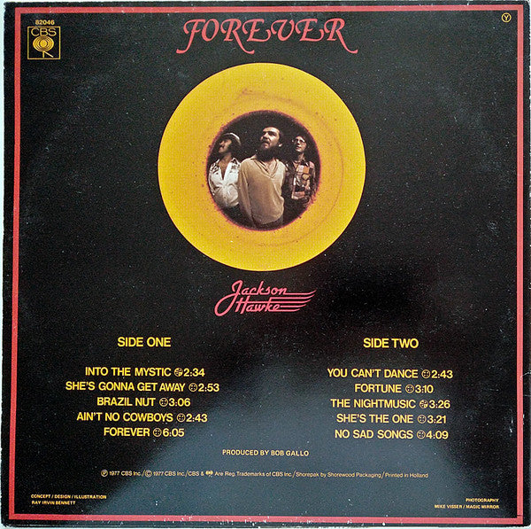 Jackson Hawke : Forever (LP, Album)