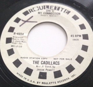 The Cadillacs : She's My Connection (7", Promo)