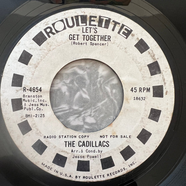The Cadillacs : She's My Connection (7", Promo)