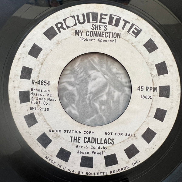 The Cadillacs : She's My Connection (7", Promo)