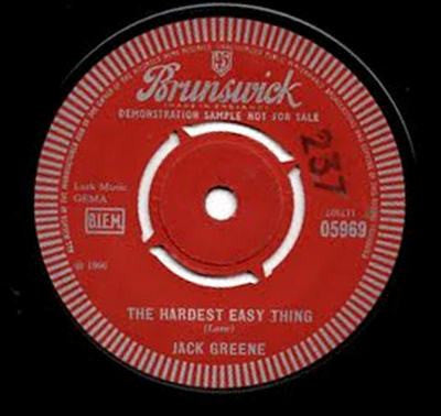 Jack Greene : There Goes My Everything (7", Single, Promo)