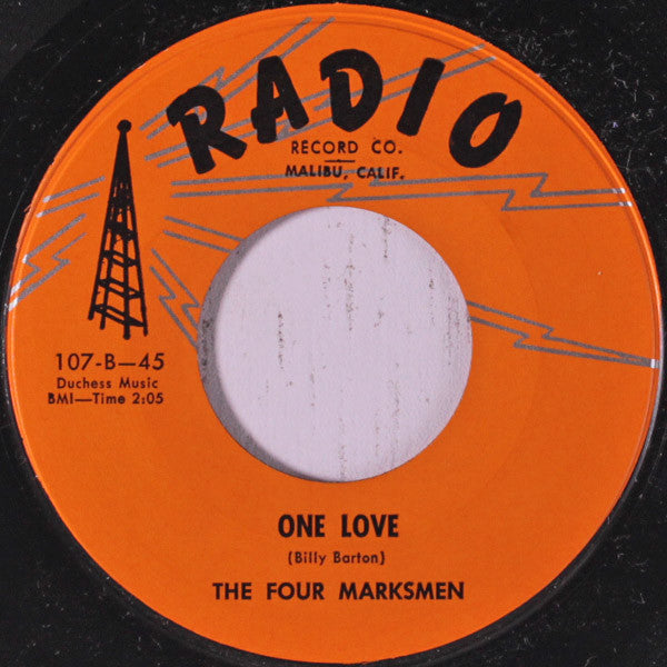 The Four Marksmen : The Birth Of Love (7")