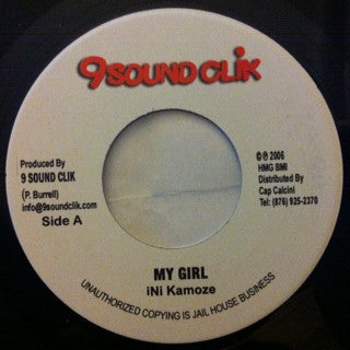 Ini Kamoze : My Girl (7")