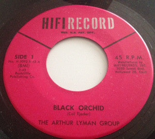 The Arthur Lyman Group : Black Orchid / Taboo (7", Single, Red)