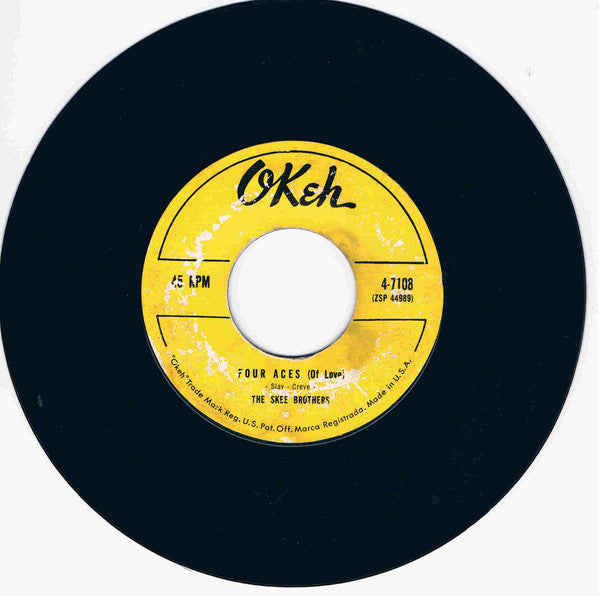 The Skee Brothers : Four Aces (Of Love) (7", Single, Styrene)
