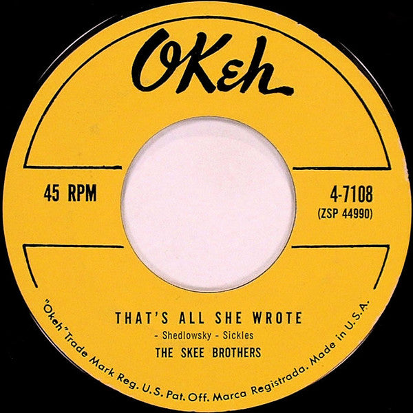 The Skee Brothers : Four Aces (Of Love) (7", Single, Styrene)