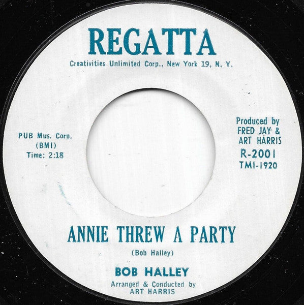 Bob Halley : Walking With Joe (7", Single)