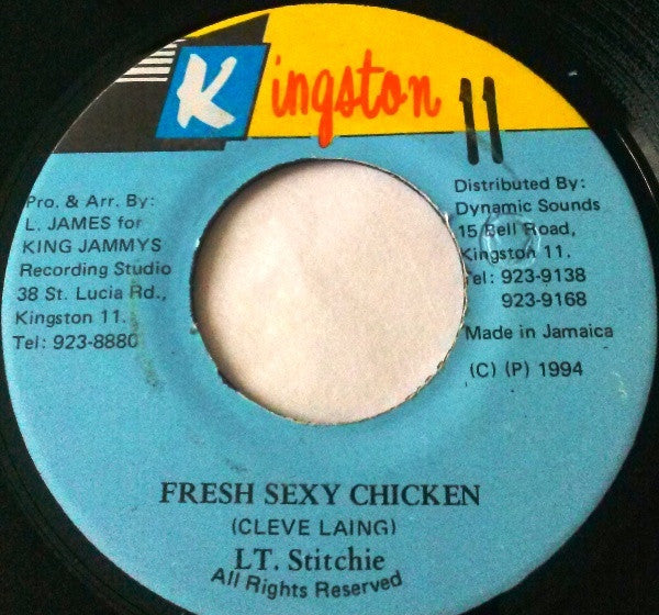 Lieutenant Stitchie : Fresh Sexy Chicken (7", Single)