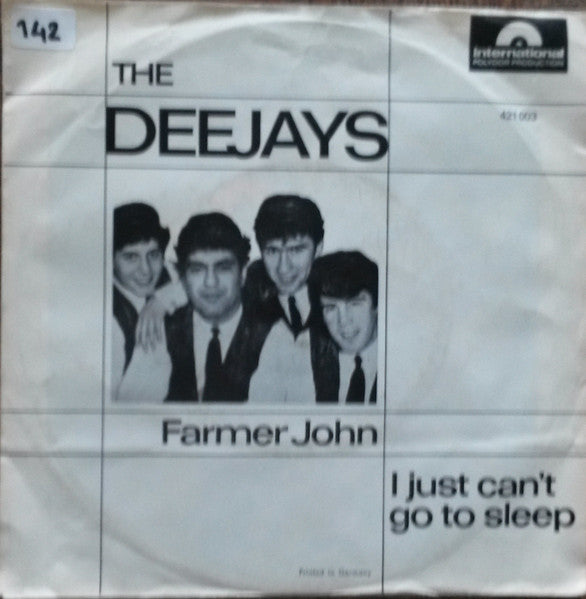 The Deejays : Farmer John (7", Single)