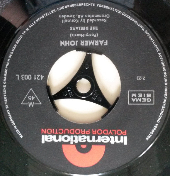 The Deejays : Farmer John (7", Single)