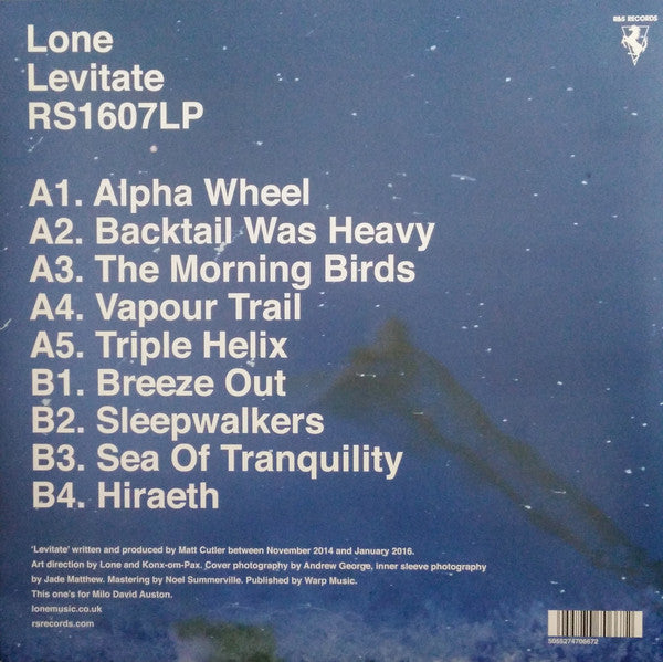 Lone (2) : Levitate (LP, Album)