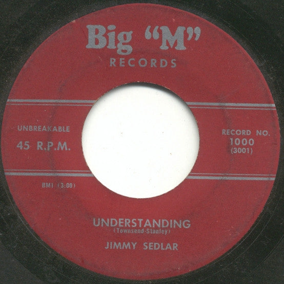 James Sedlar : Shorty's Got To Go / Understanding (7")