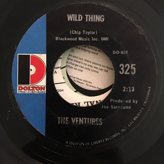 The Ventures : Wild Thing / Penetration (7", Single)