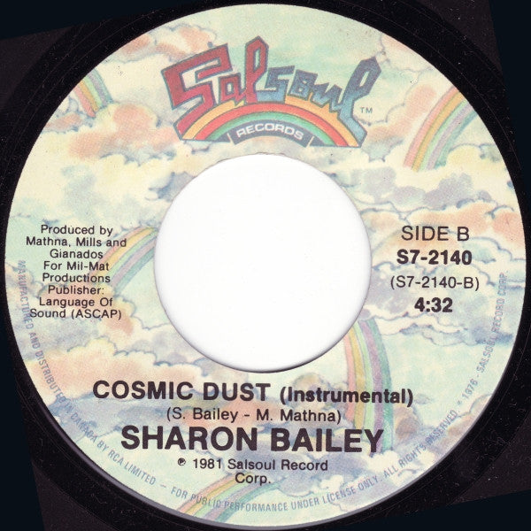 Sharon Bailey : Cosmic Dust (7")